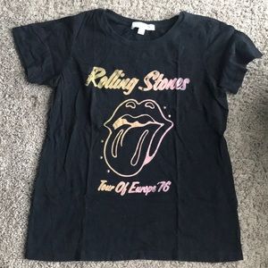 Rolling stones band-tee